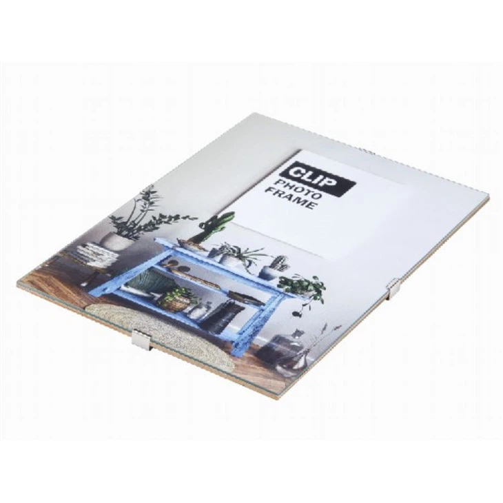 Modern Slim Profile Tension-Clip Frame for Poster Display